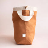 KNITS Projekttasken - Sennepsbrun