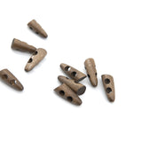 Knebel 30 mm | Duffel Knap - Mørk Eg