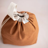 KNITS Projekttasken - Sennepsbrun