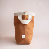 KNITS Projekttasken - Sennepsbrun