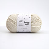 KROOPA WOOL - Natural White - 0100