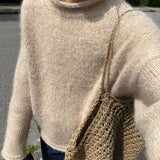 Strikkekit | Cloud Sweater i FOG og Mohsilko