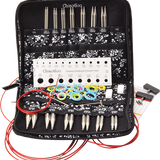 TWIST Red Lace Udskiftelige Rundpindesæt, COMPLETE, 10 cm (2.75-10 mm)