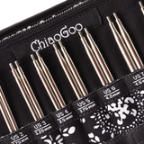 TWIST Red Lace Udskiftelige Rundpindesæt, SMALL, 13 cm (2.75-5 mm)